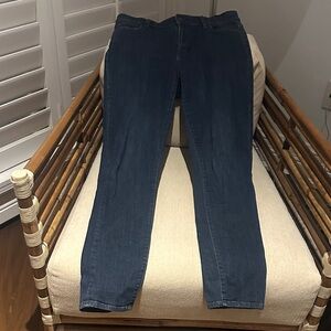 Ann Taylor Dark Blue stretch Skinny Jeans